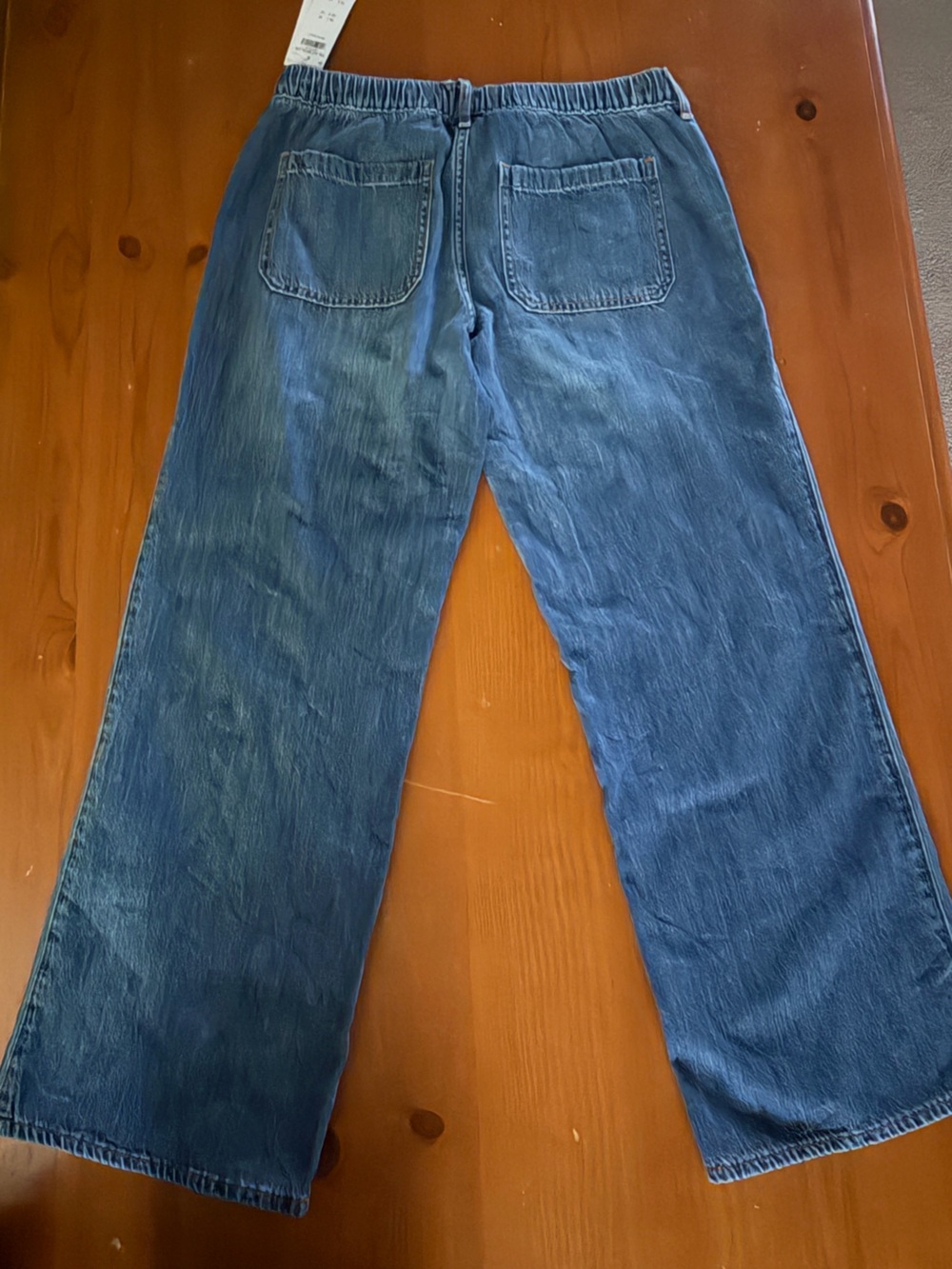 Abercrombie Kids Low Rise Baggy Jeans 15/16Short NWT - Picture 3 of 6